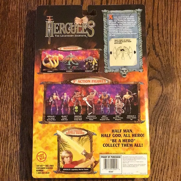Hercules Action Figure.  Xena 1995 - Picture 3 of 6